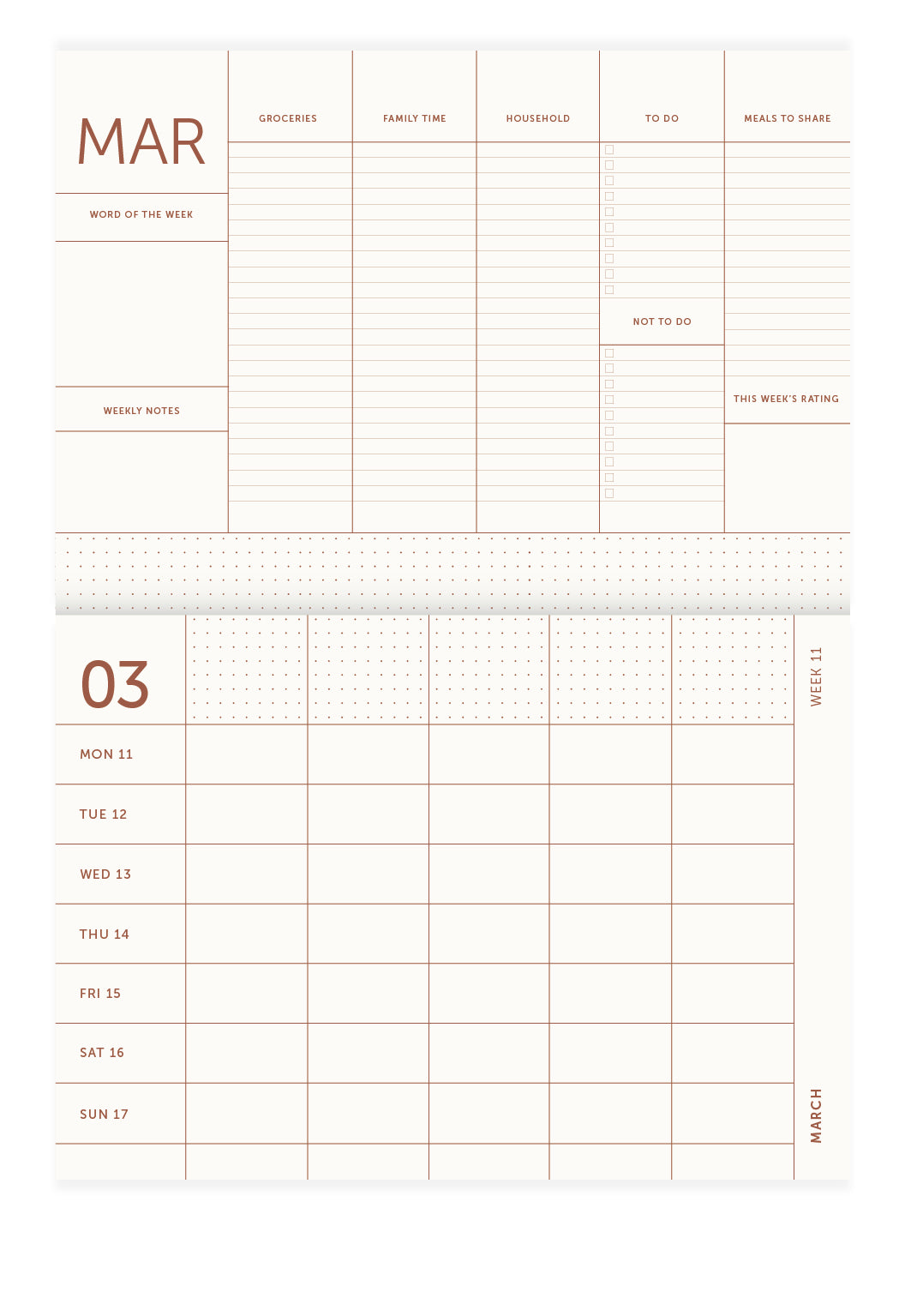 A-Journal Familieplanner 2024