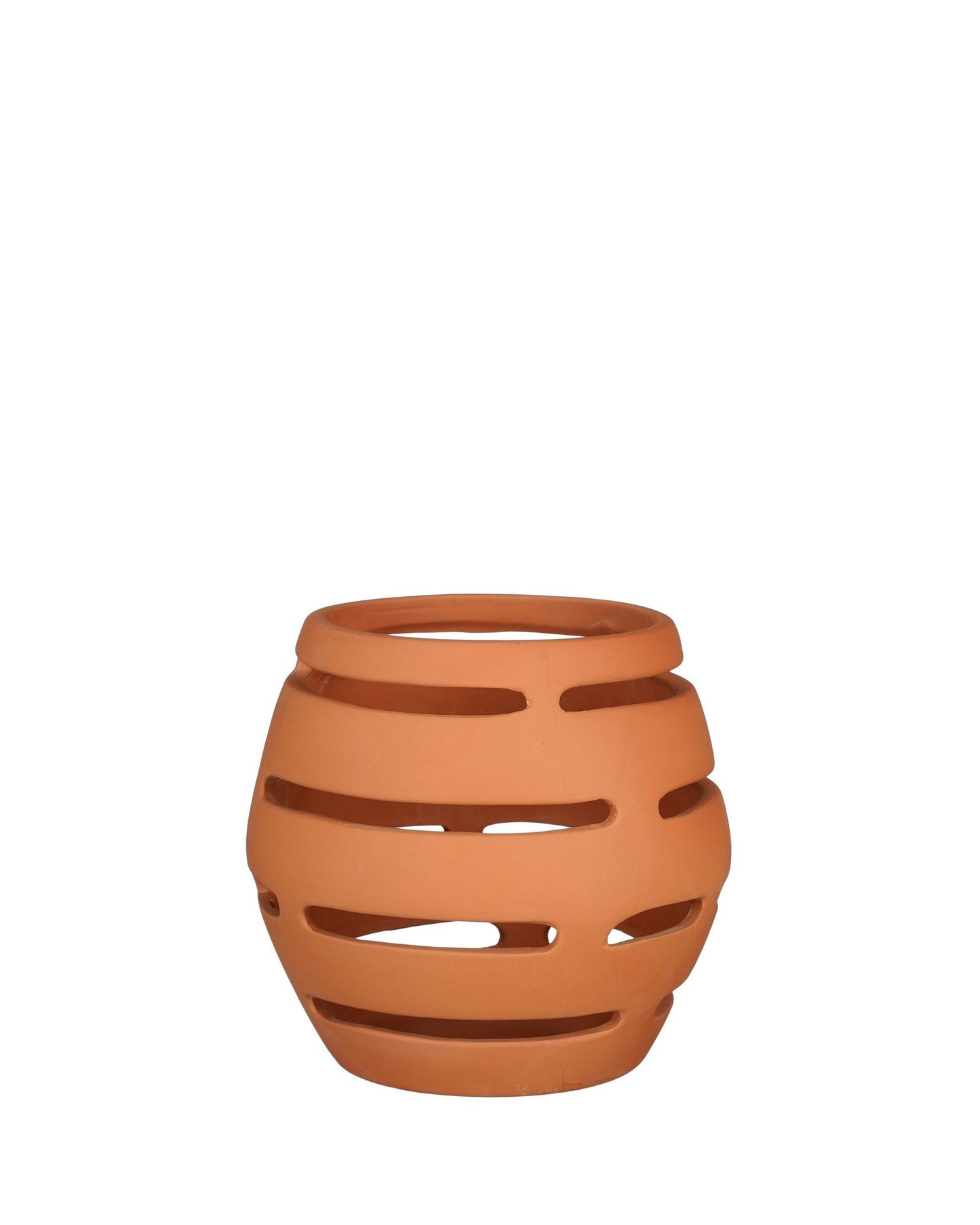 Windlicht van terracotta