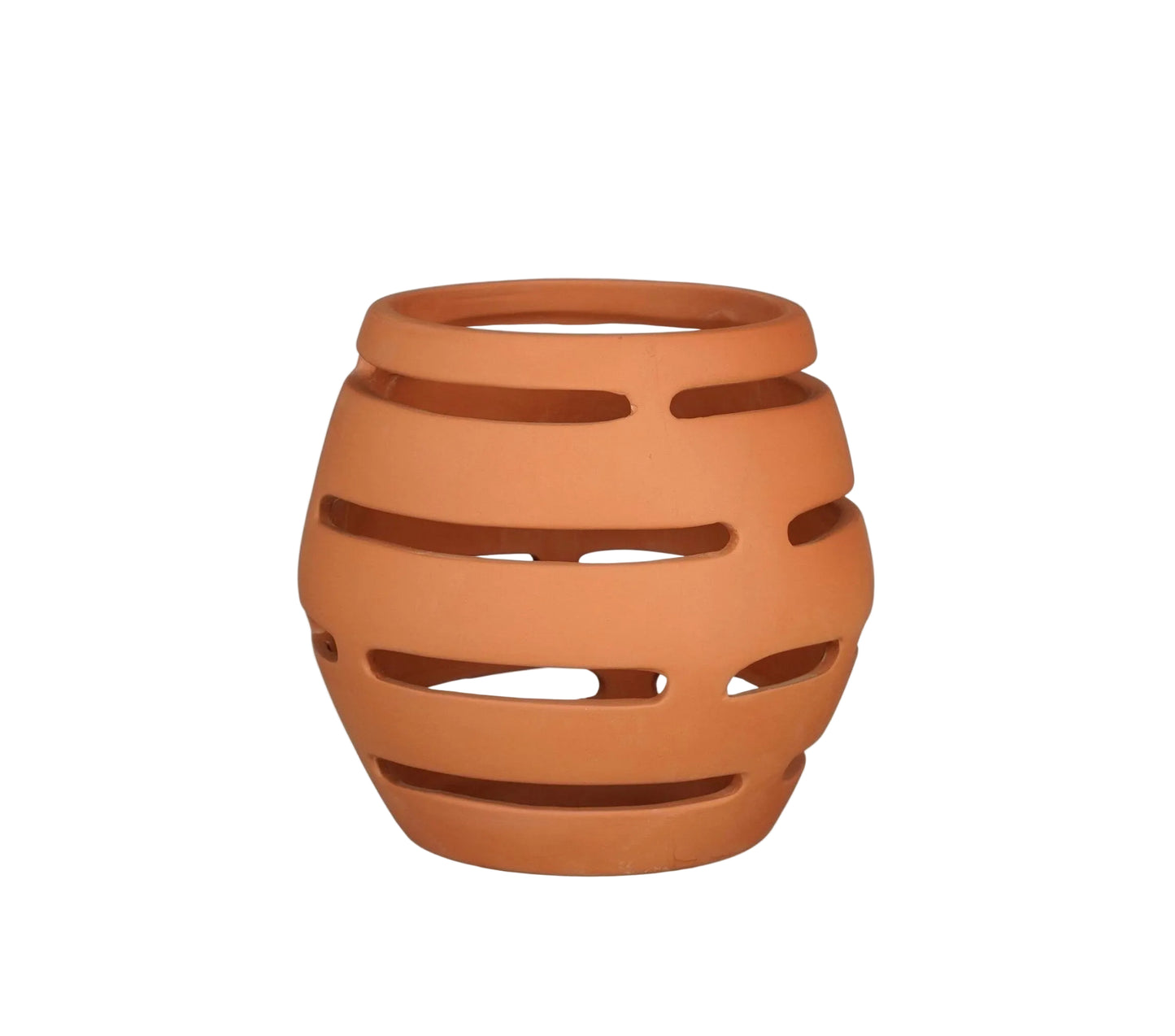 Windlicht van terracotta