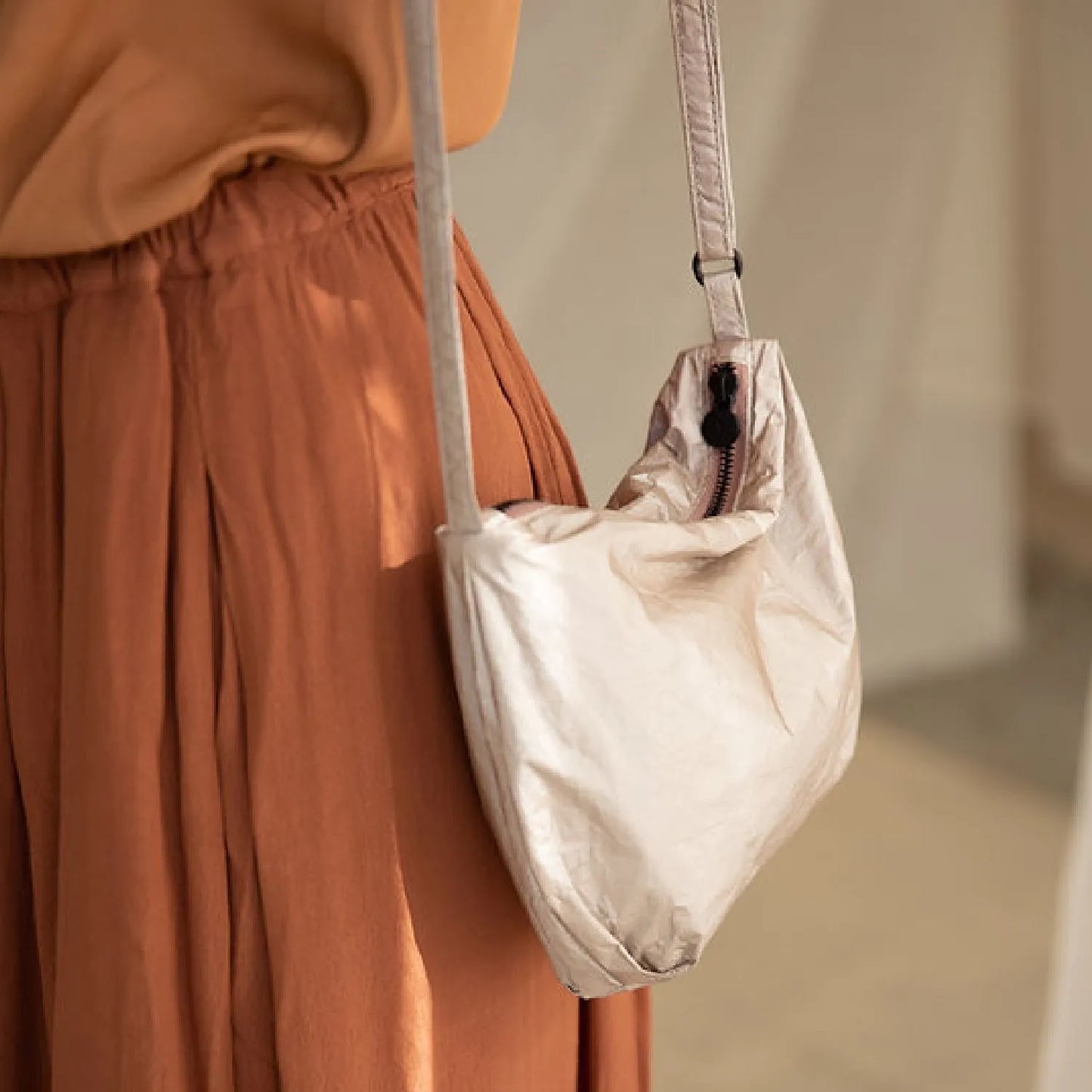 Cross body bag- dust gold - laatste stuk
