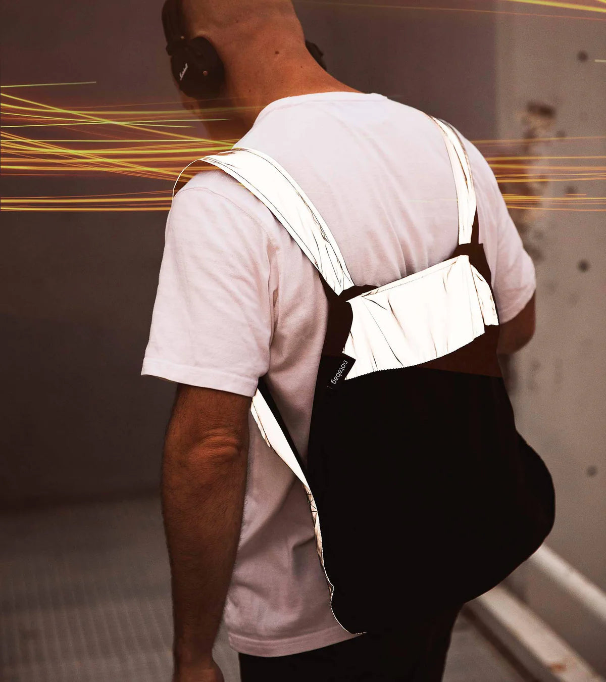 Notabag original - zwart reflecterend
