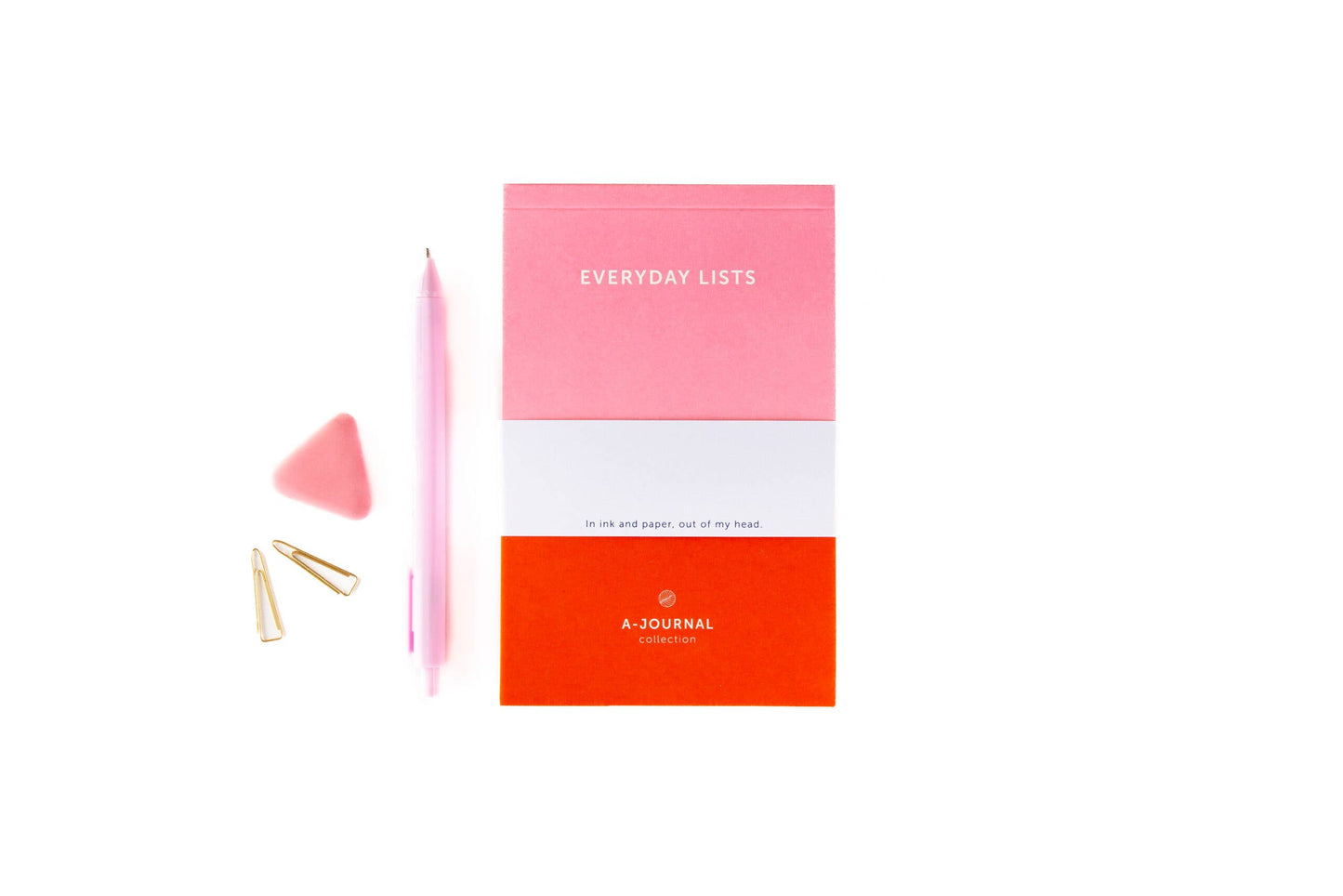 A-Journal Notitieblok - Roze Rood