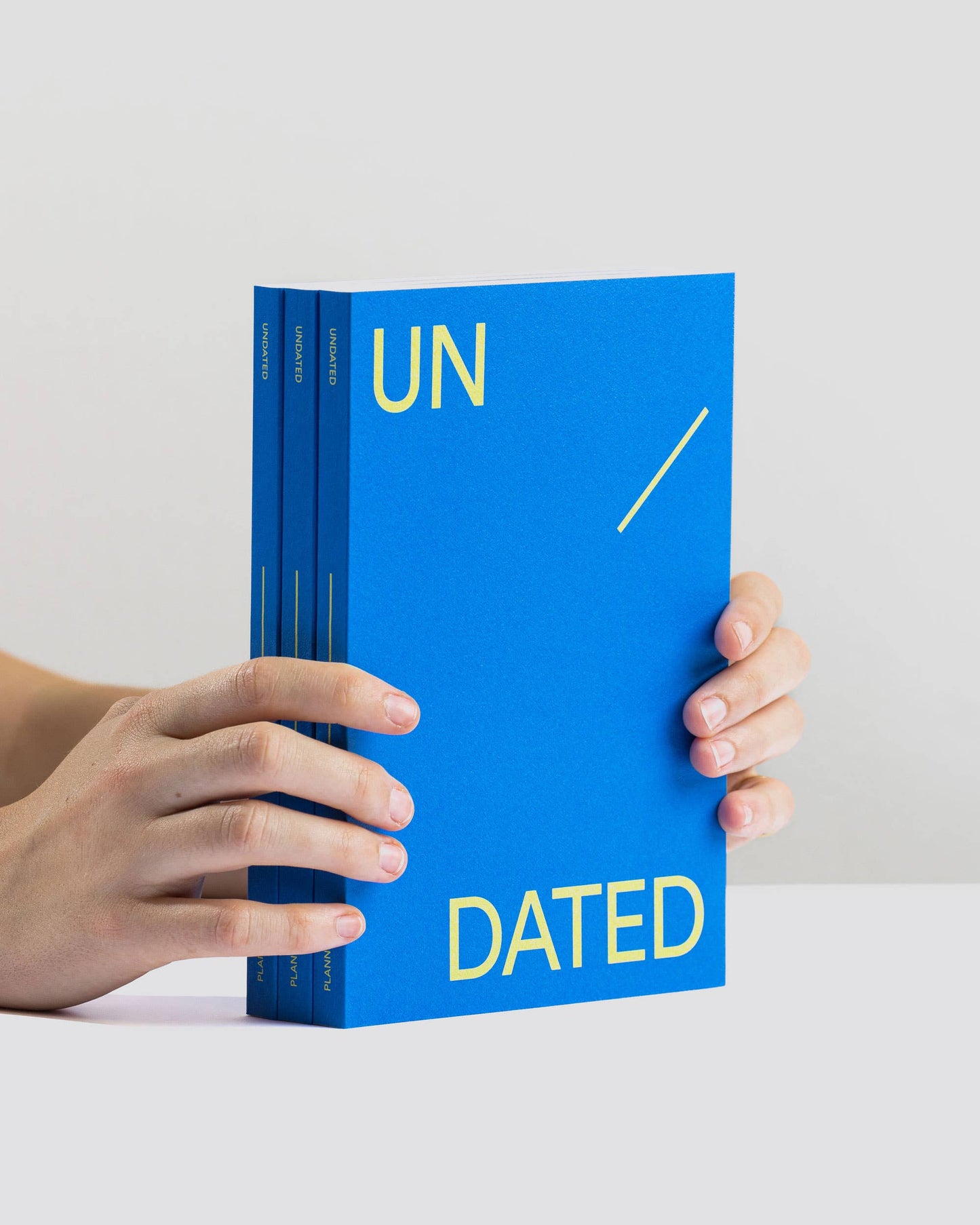 Ongedateerde planner (Elektrisch blauw)