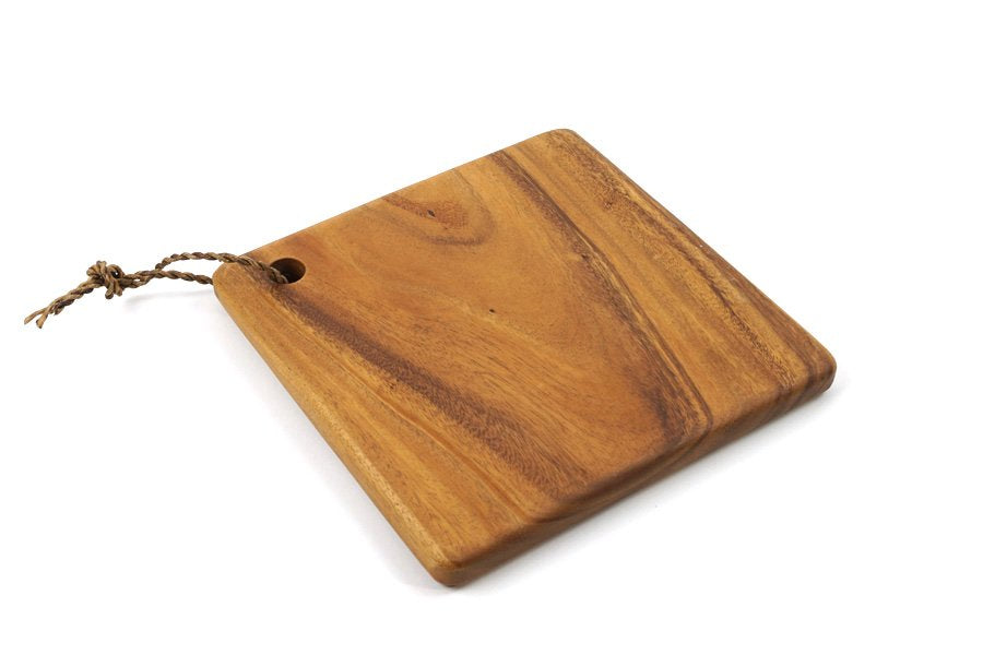 Snij/ontbijtplank acacia - 20 cm