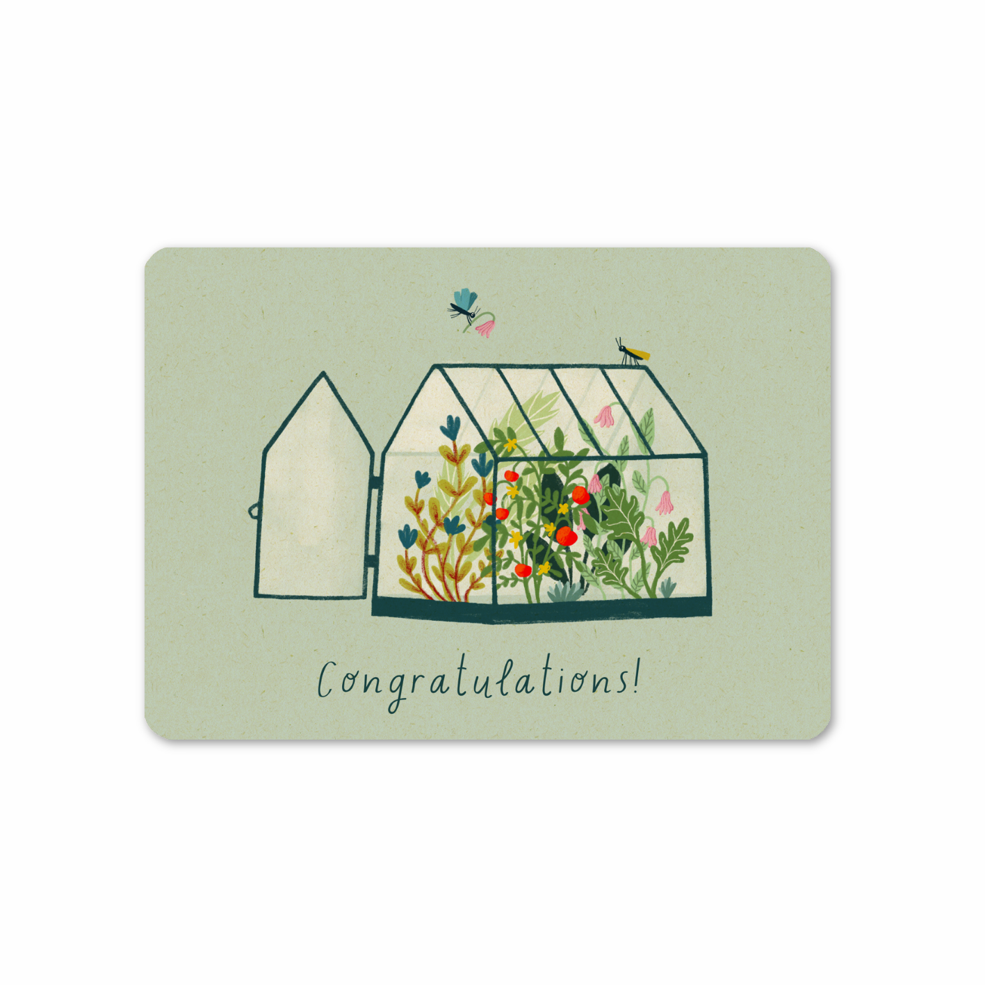 Postkaart 'Congratulations!