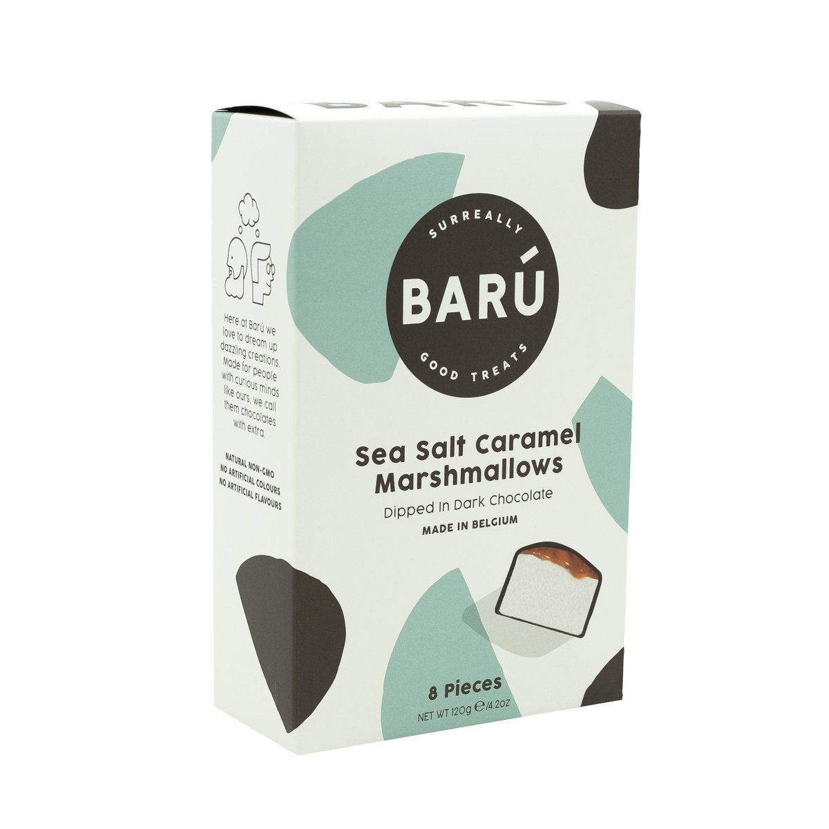 Dark Chocolate & Sea Salt Caramel Marshmallows - 120 gr