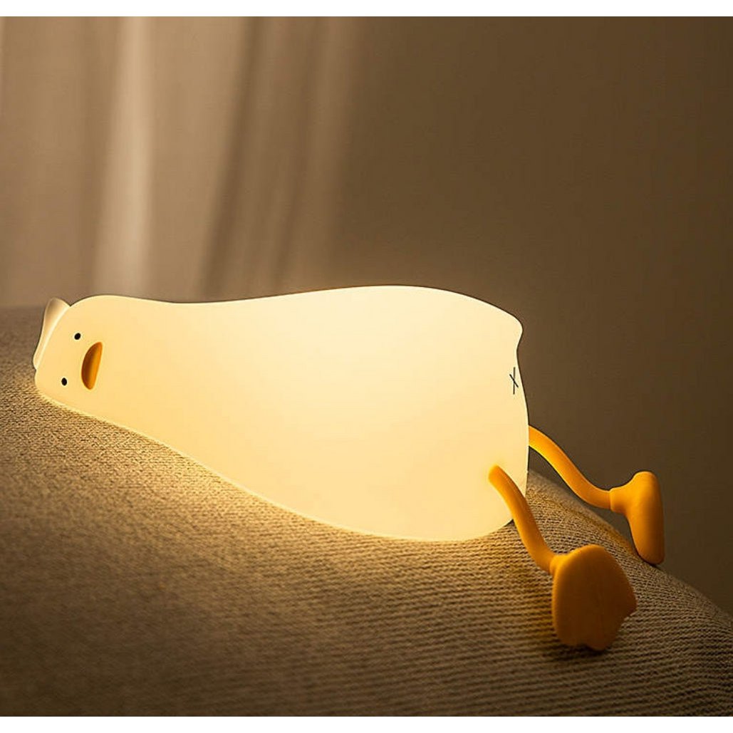 Nachtlampje Lie In Peace Duck met timer