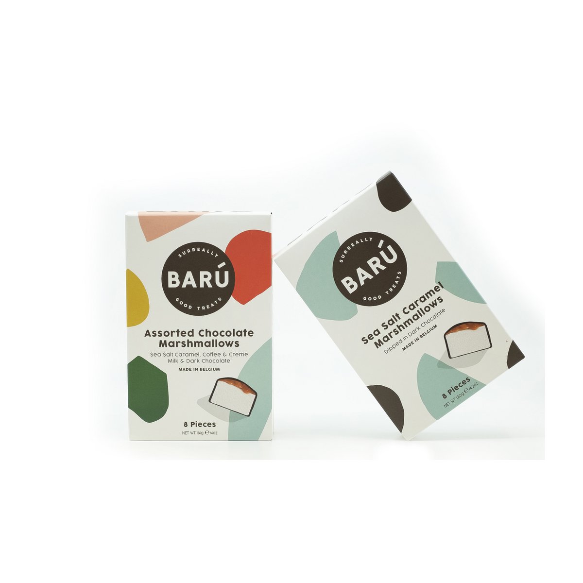 Dark Chocolate & Sea Salt Caramel Marshmallows - 120 gr
