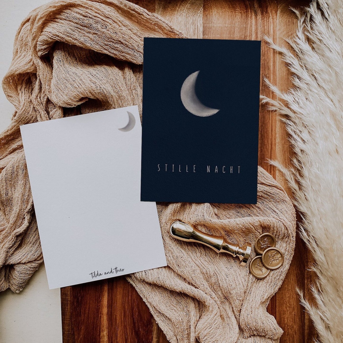 Postkaart 'Stille nacht'