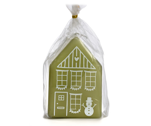 Gingerbread house kaars