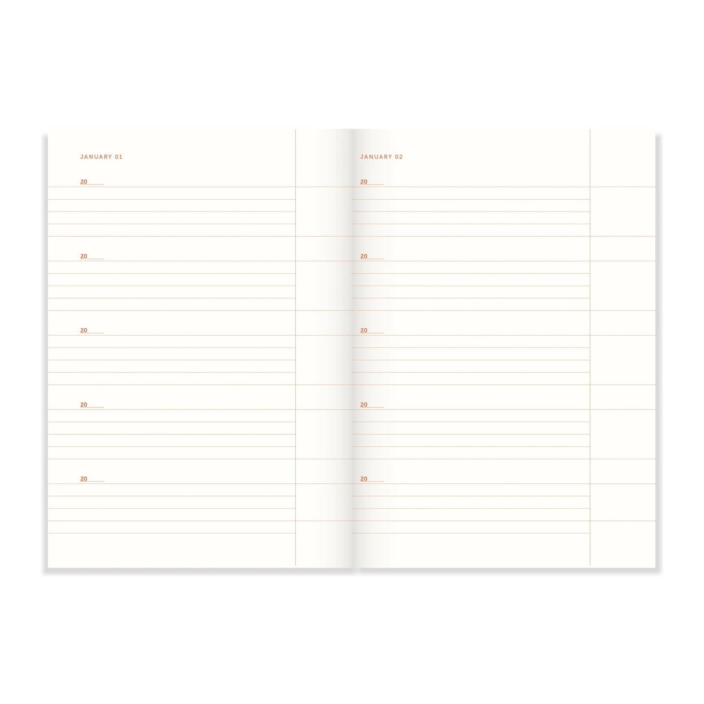 A-Journal One Line A Day Dagboek – Linnen