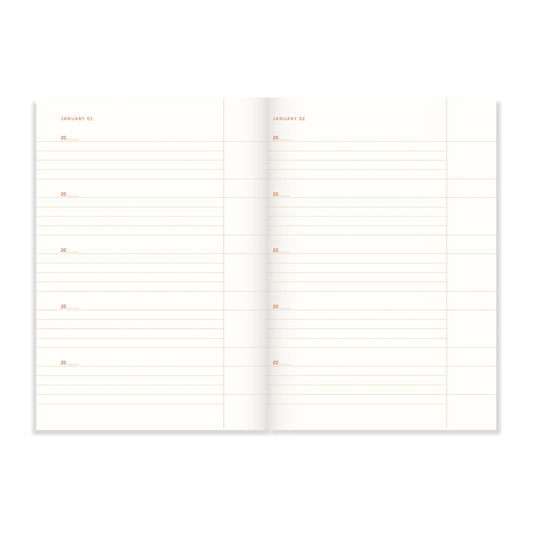 A-Journal One Line A Day Dagboek – Linnen