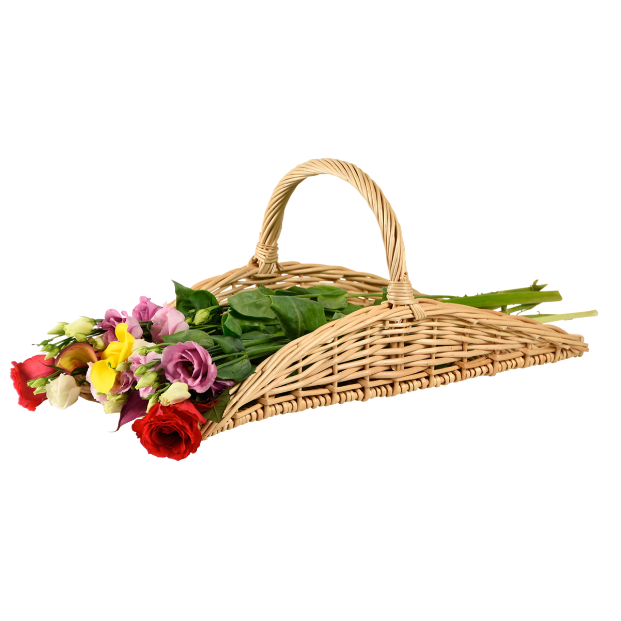 Bloemen- en kruidenmand