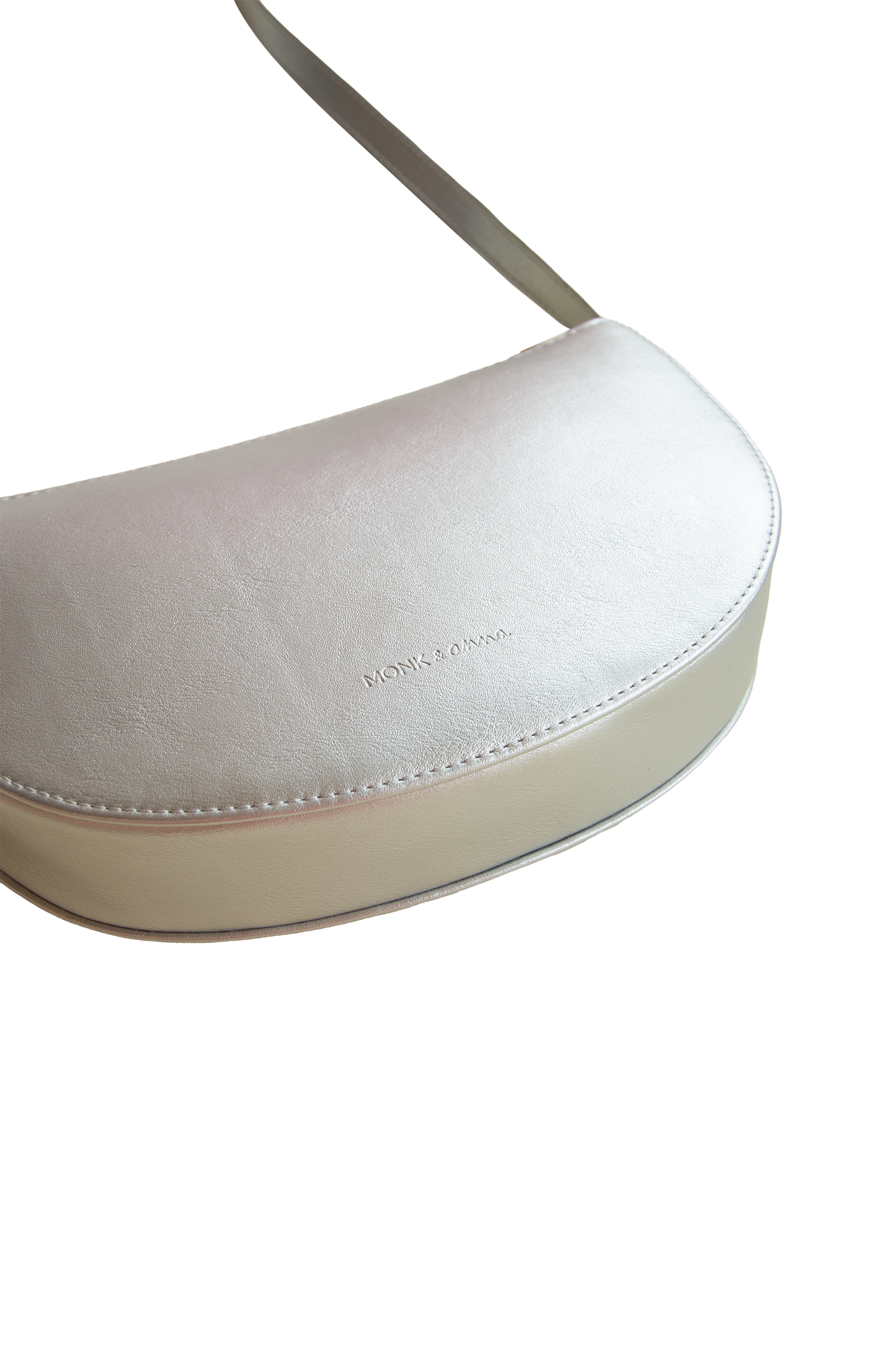 Farou - Half moon bag - hematite