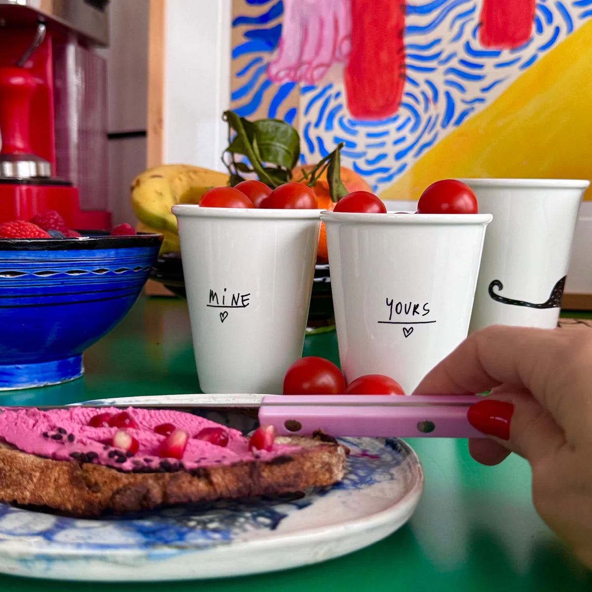 Beker 'Yours' - Helen B.