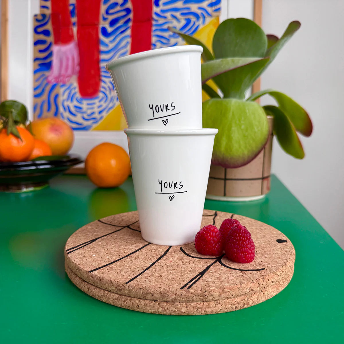 Beker 'Yours' - Helen B.