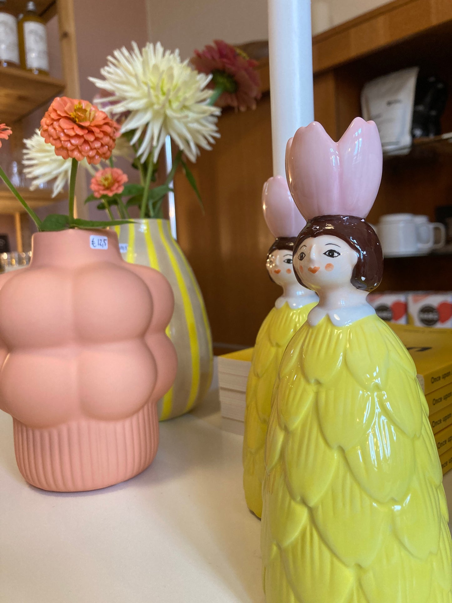 kandelaar bloemenmeisje
