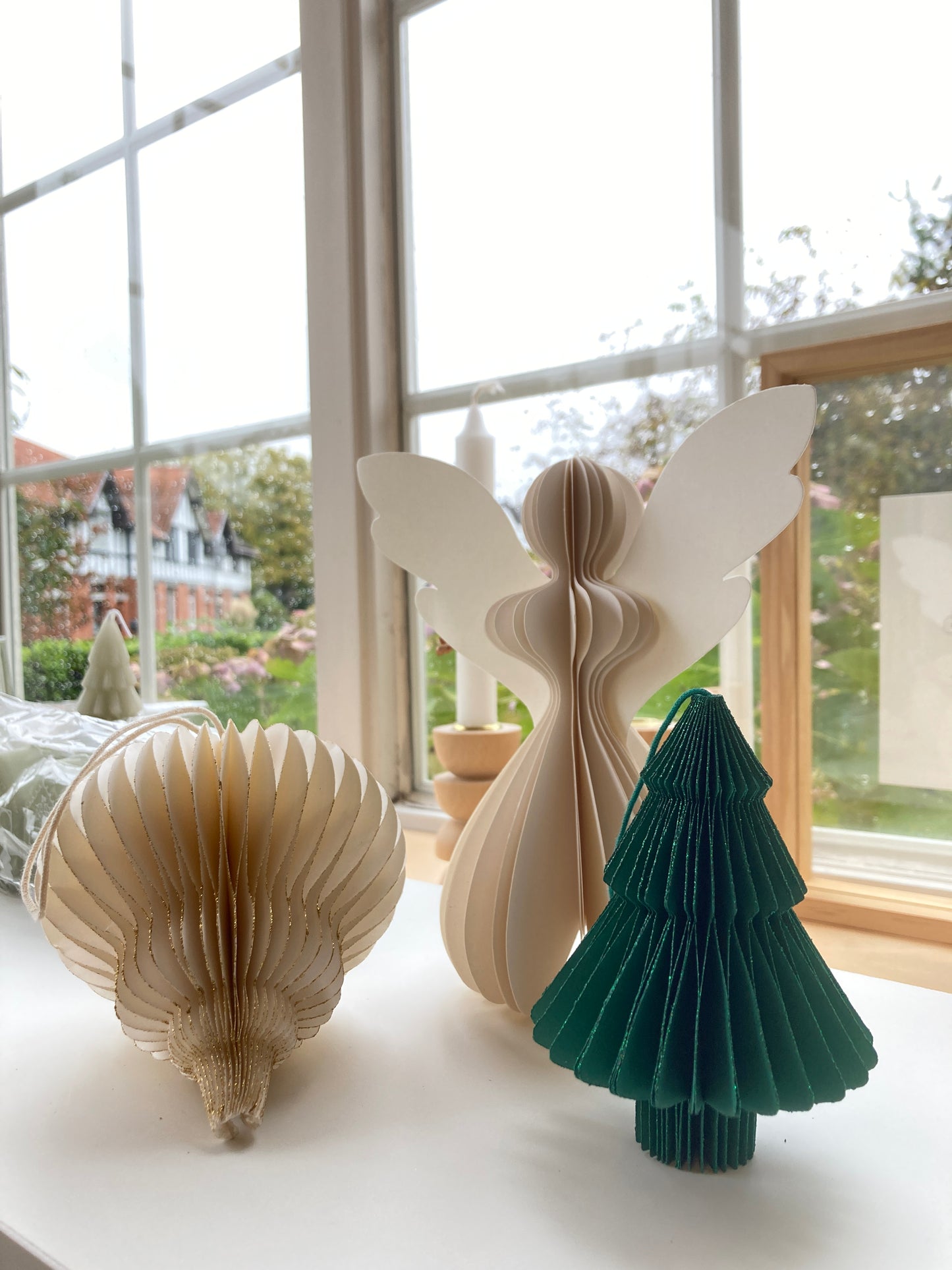 Engel in papier (S) - handmade & fairtrade