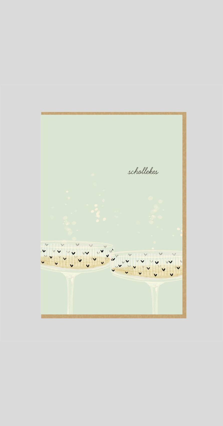 Postkaart 'Schollekes'