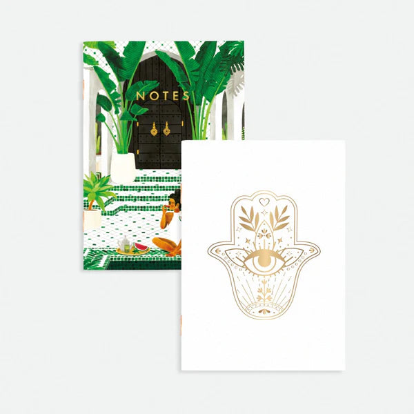 Pocket Notebook A6 - medina (2 stuks)