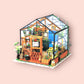 Cathy's Flower House - DIY-miniatuurhuisset