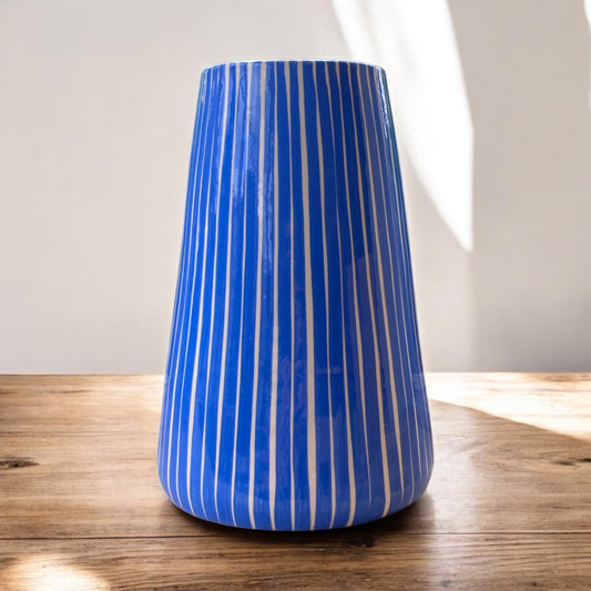 Vulcano Vaas (XL) - listas -Royal Blue