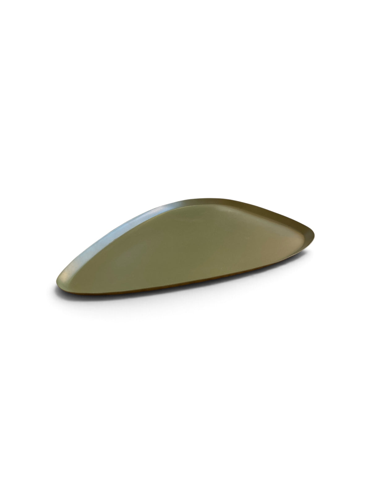 Organische tray - olijfgroen
