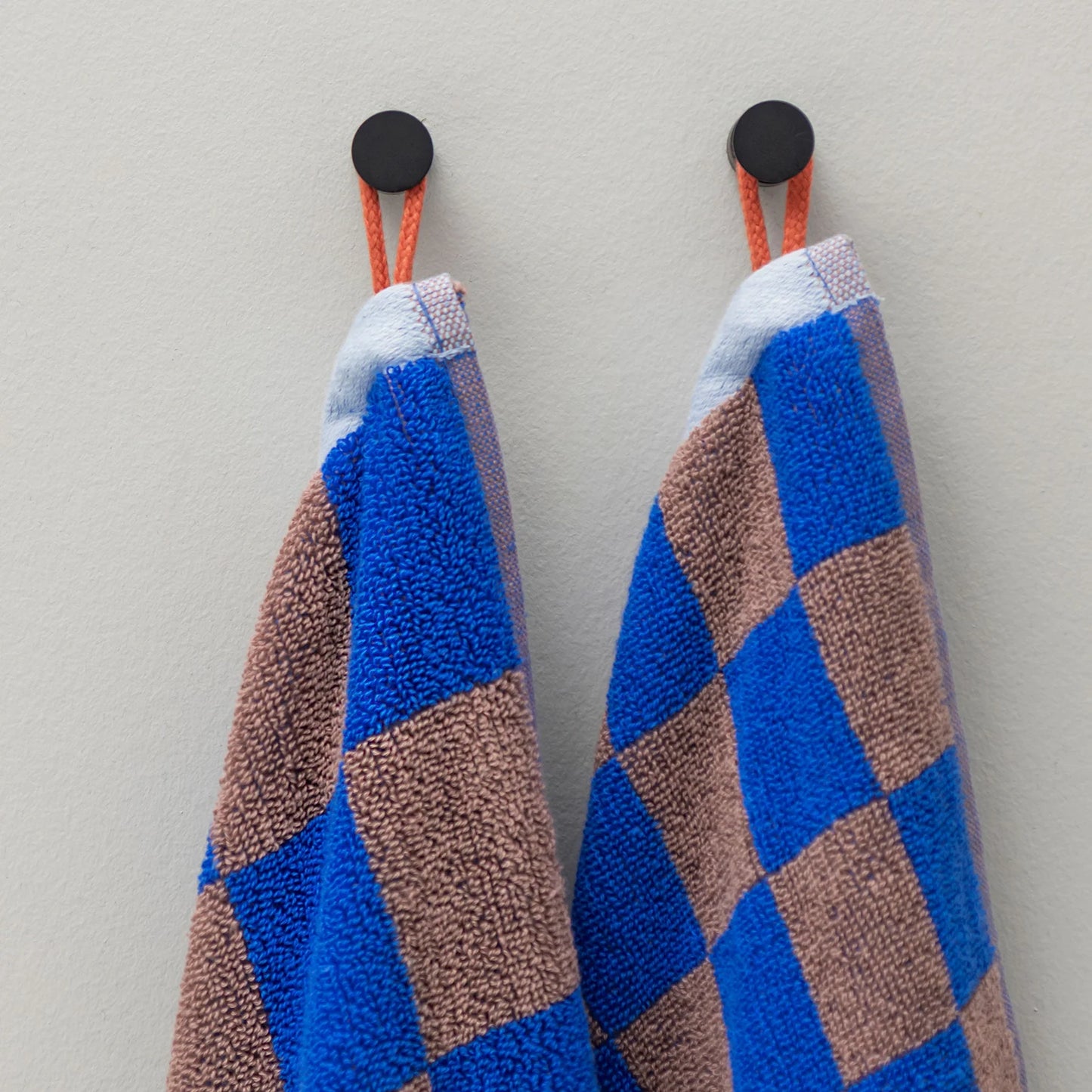 RETRO badhanddoek - kobalt