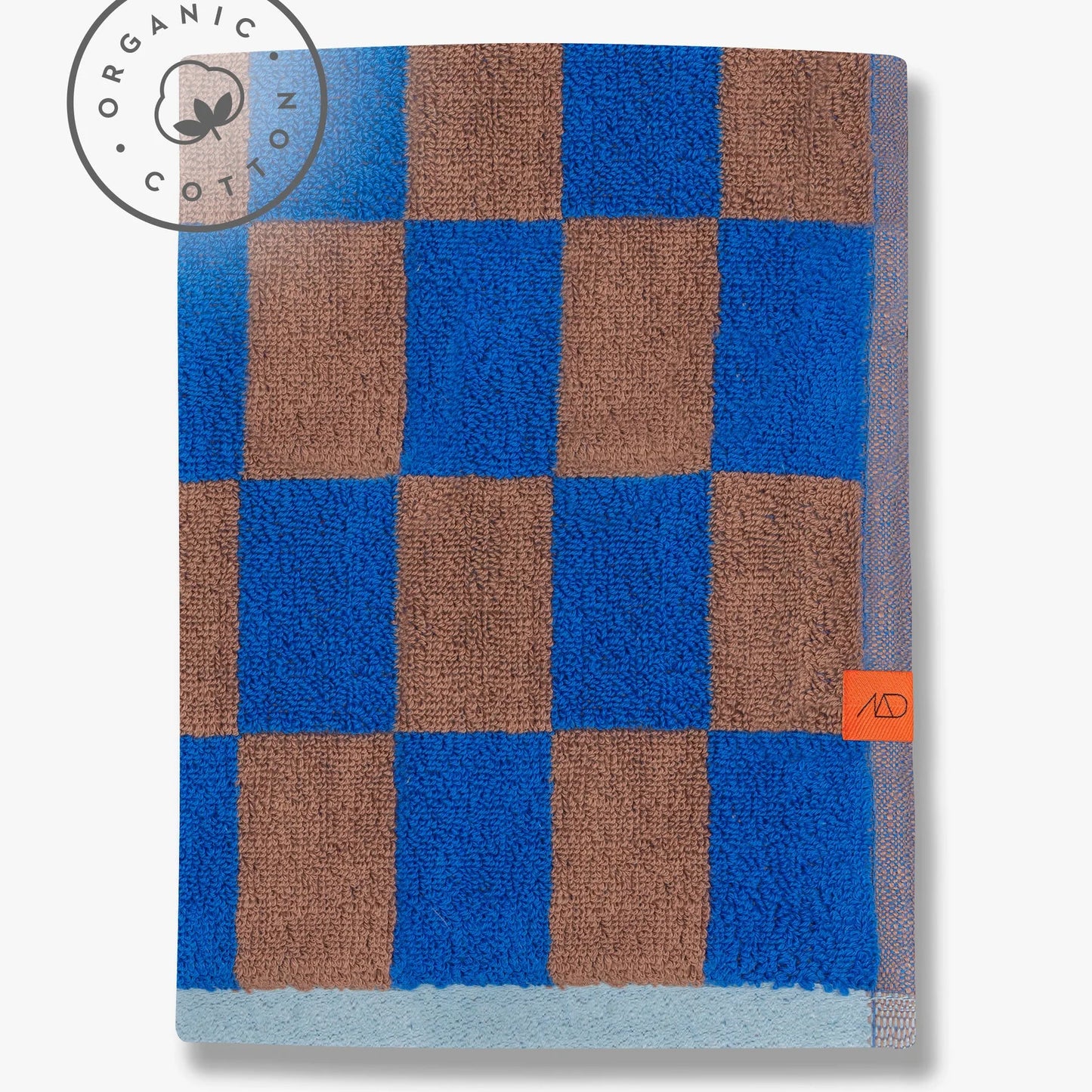 RETRO badhanddoek - kobalt