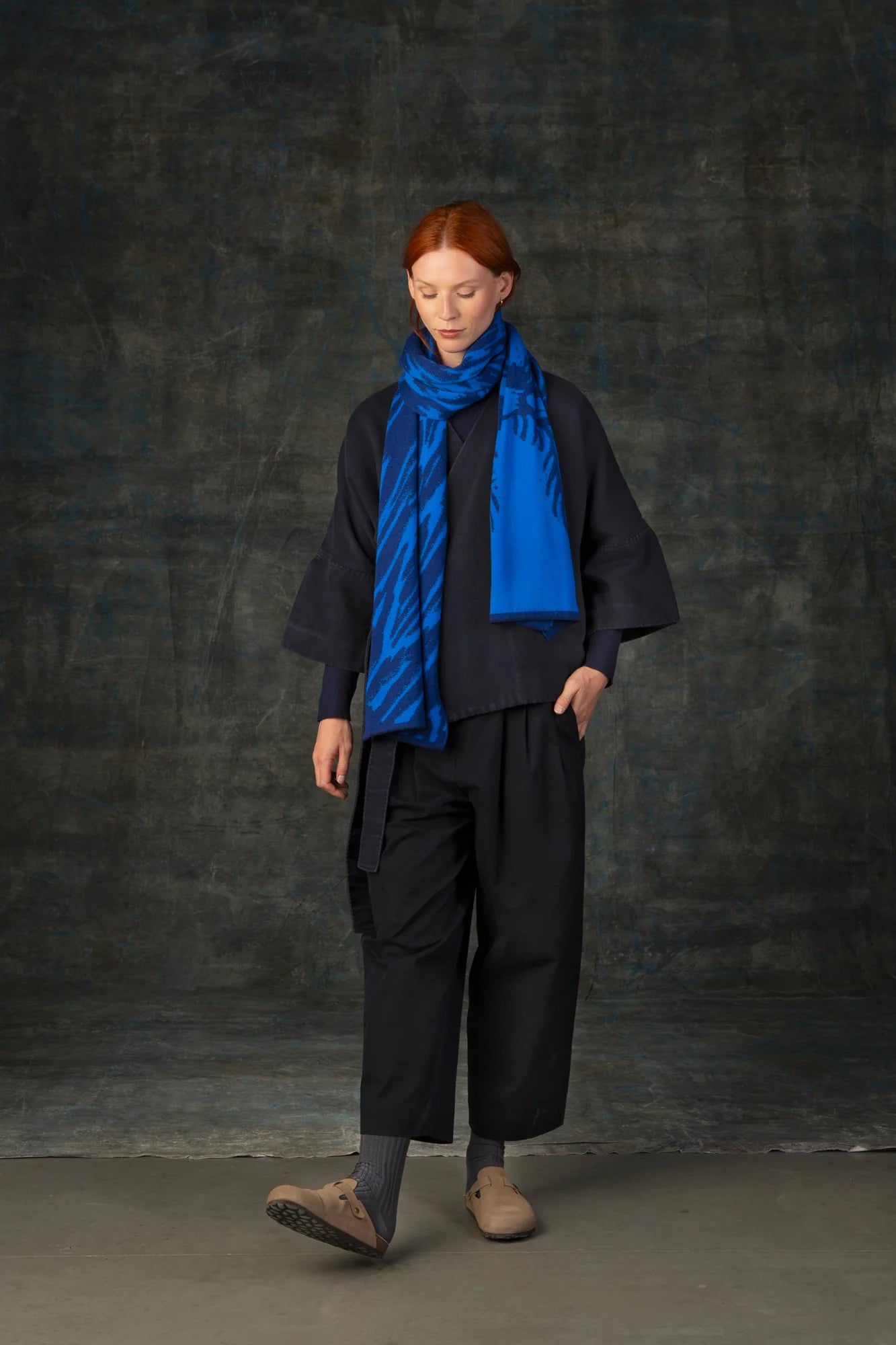 Sjaal Cerura ink • maxi