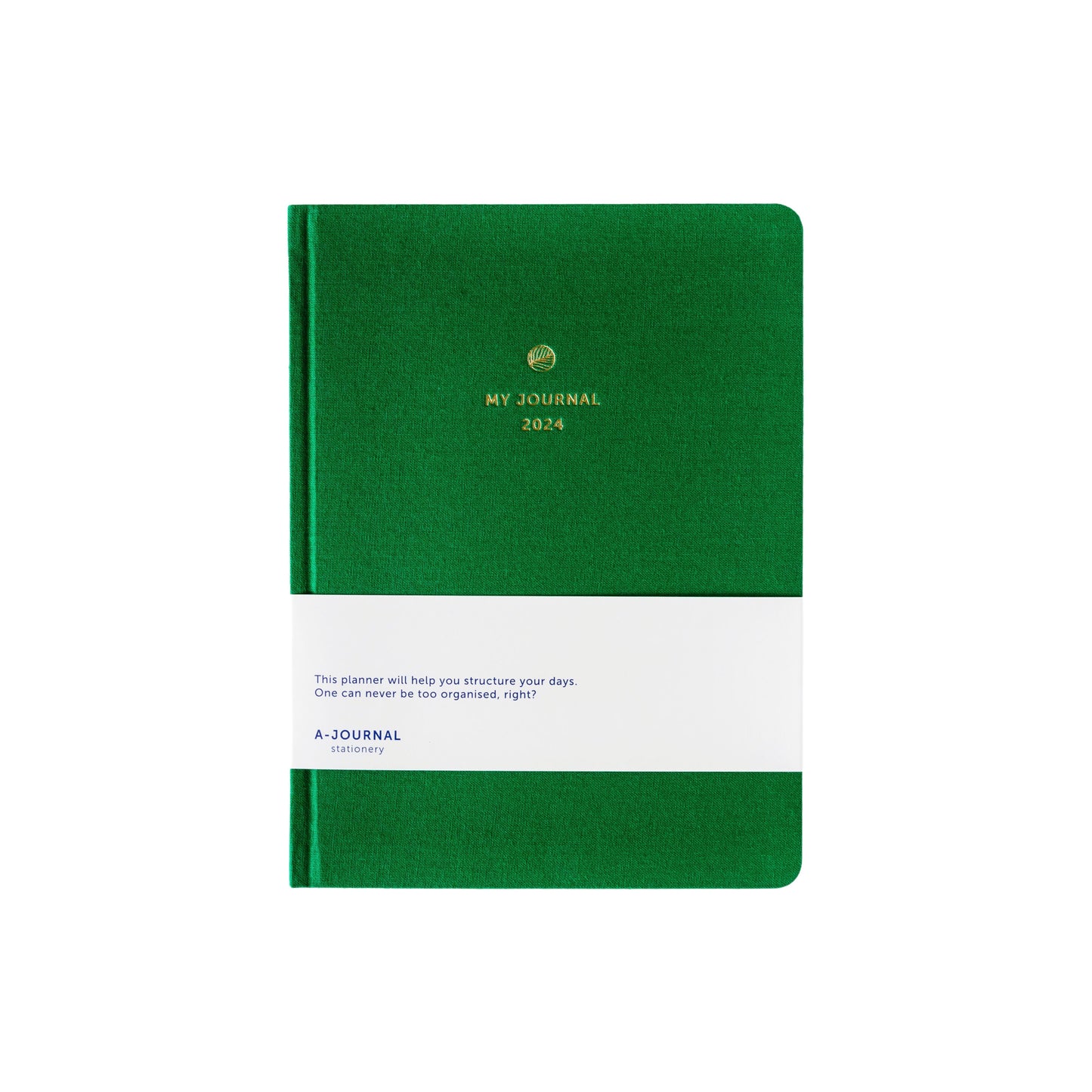 My journal - agenda 2024 (groen - linnen)