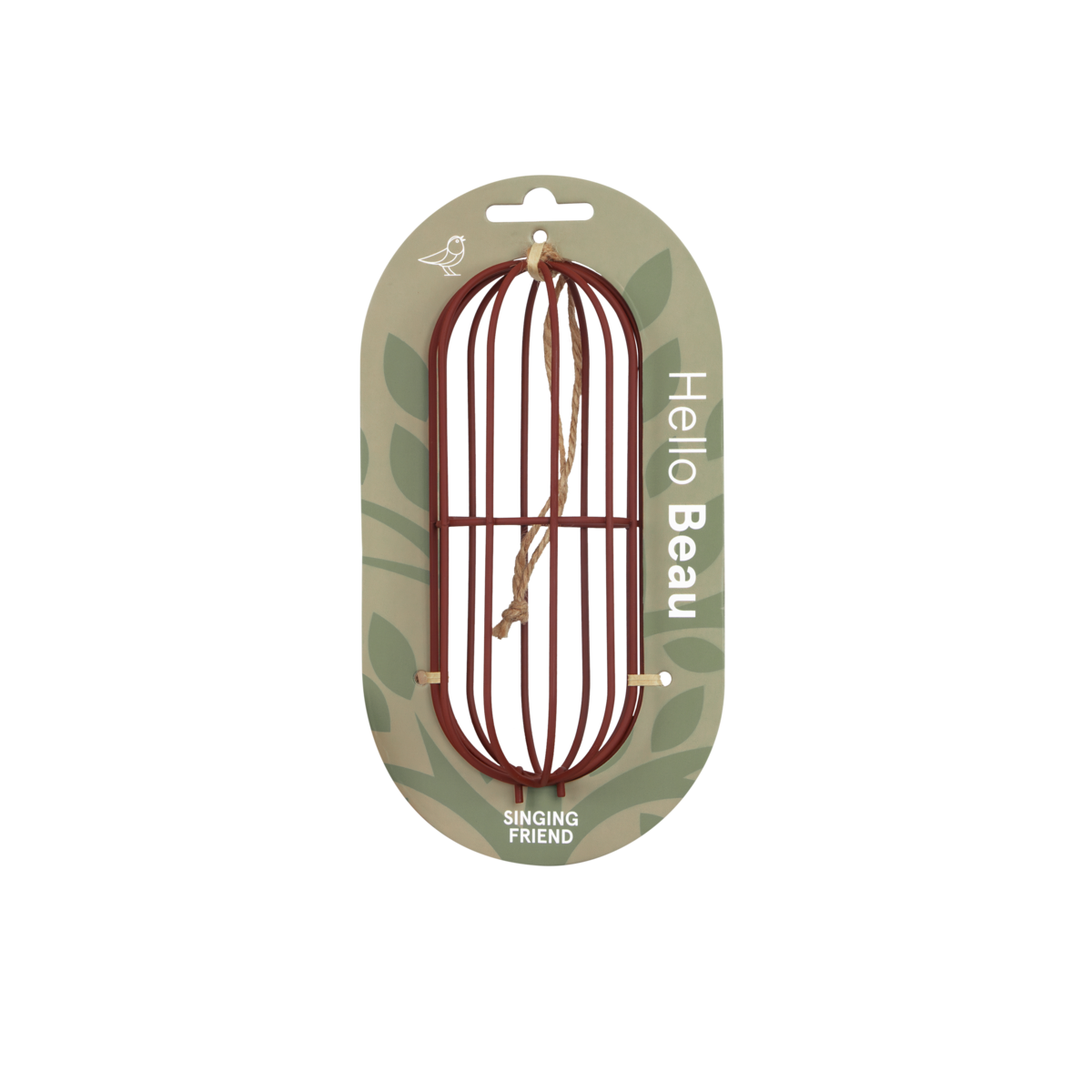 Hello Beau - metal wire bird feeder