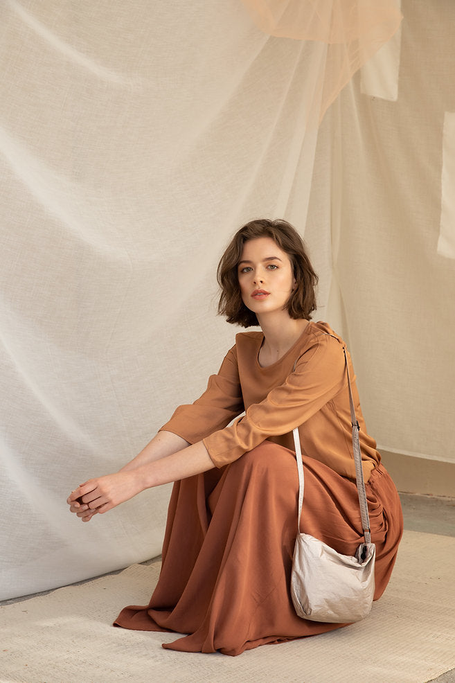 Cross body bag- dust gold - laatste stuk
