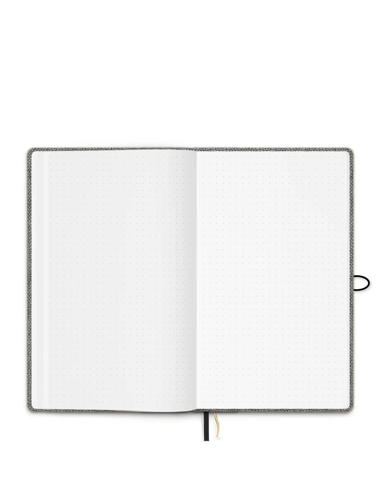 Notebook met knoop