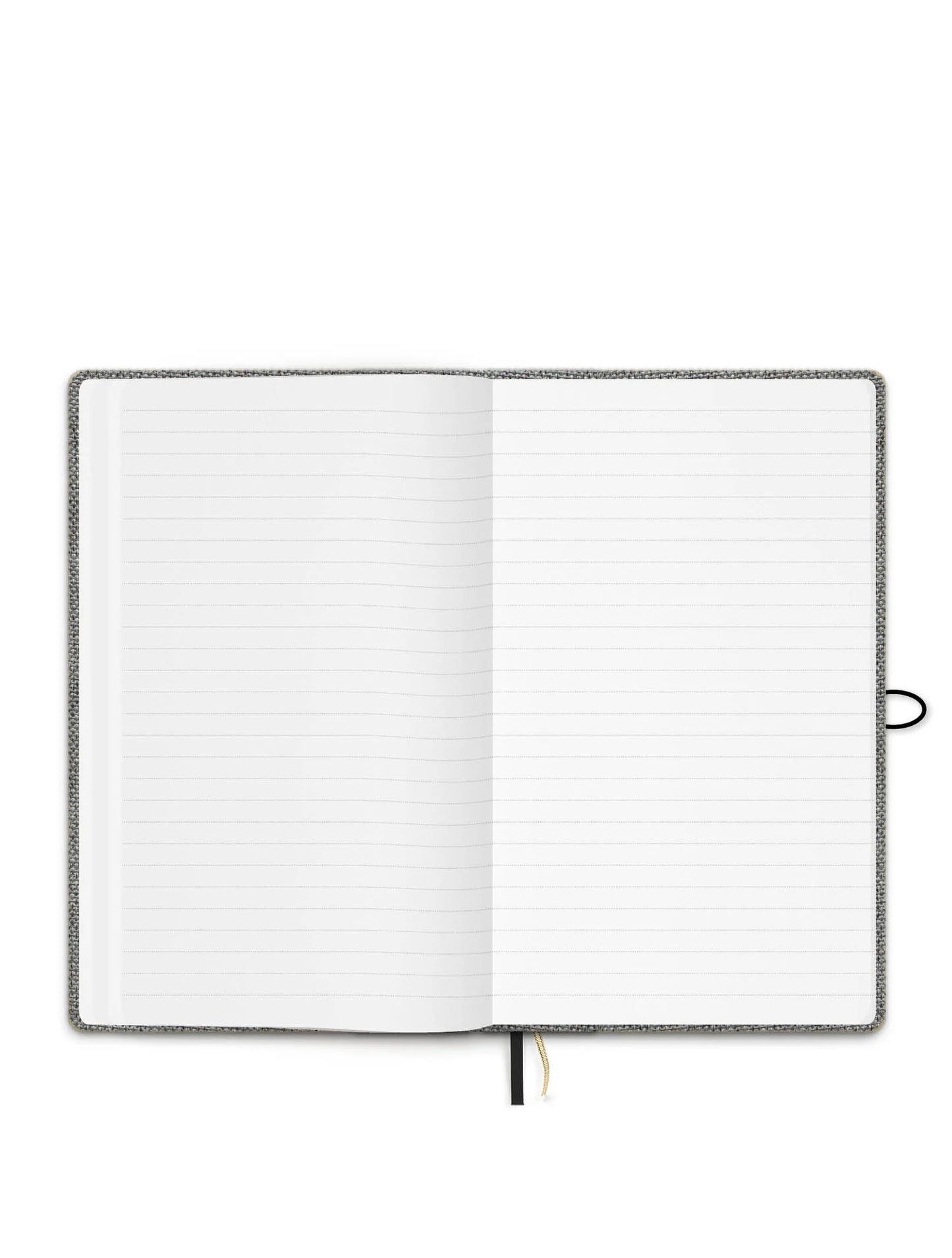 Notebook met knoop