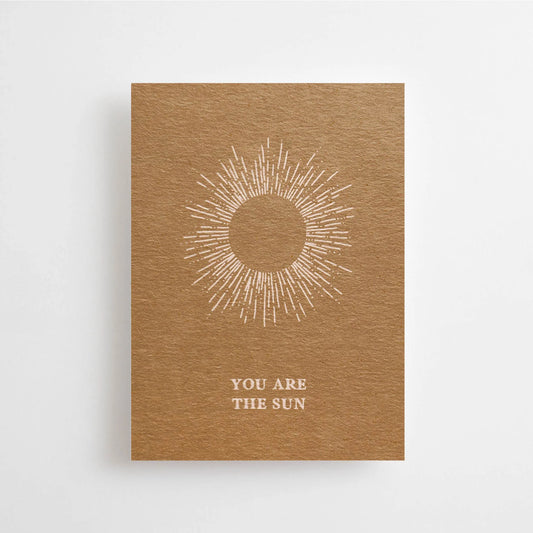 Minikaart 'You are the sun'