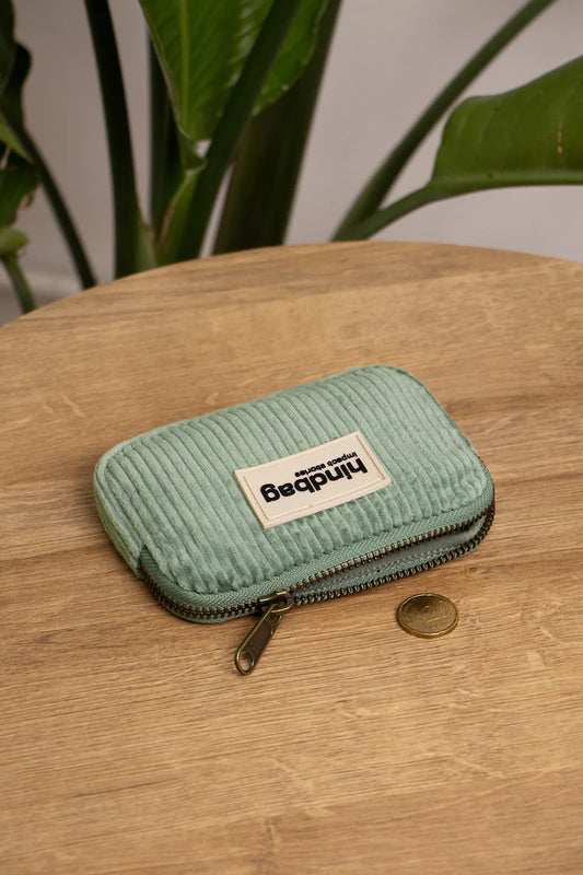 Portemonnee Lili (groenblauw - velours)