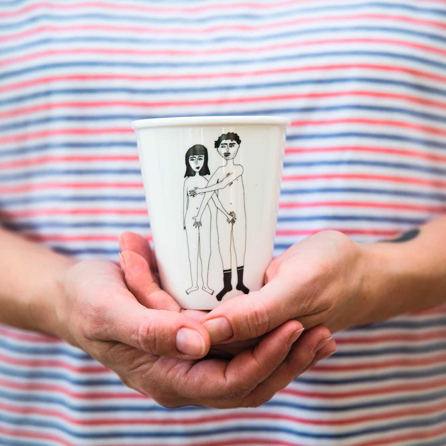 Beker 'Naked Couple' - Helen B.