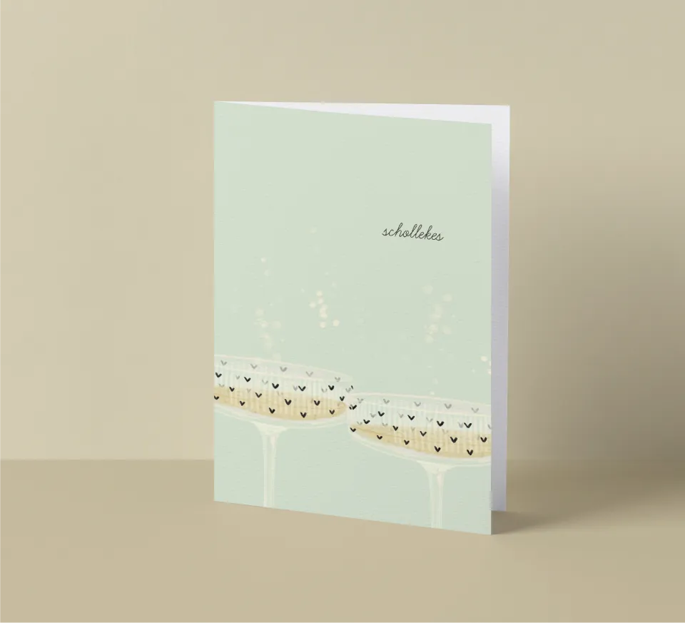 Postkaart 'Schollekes'