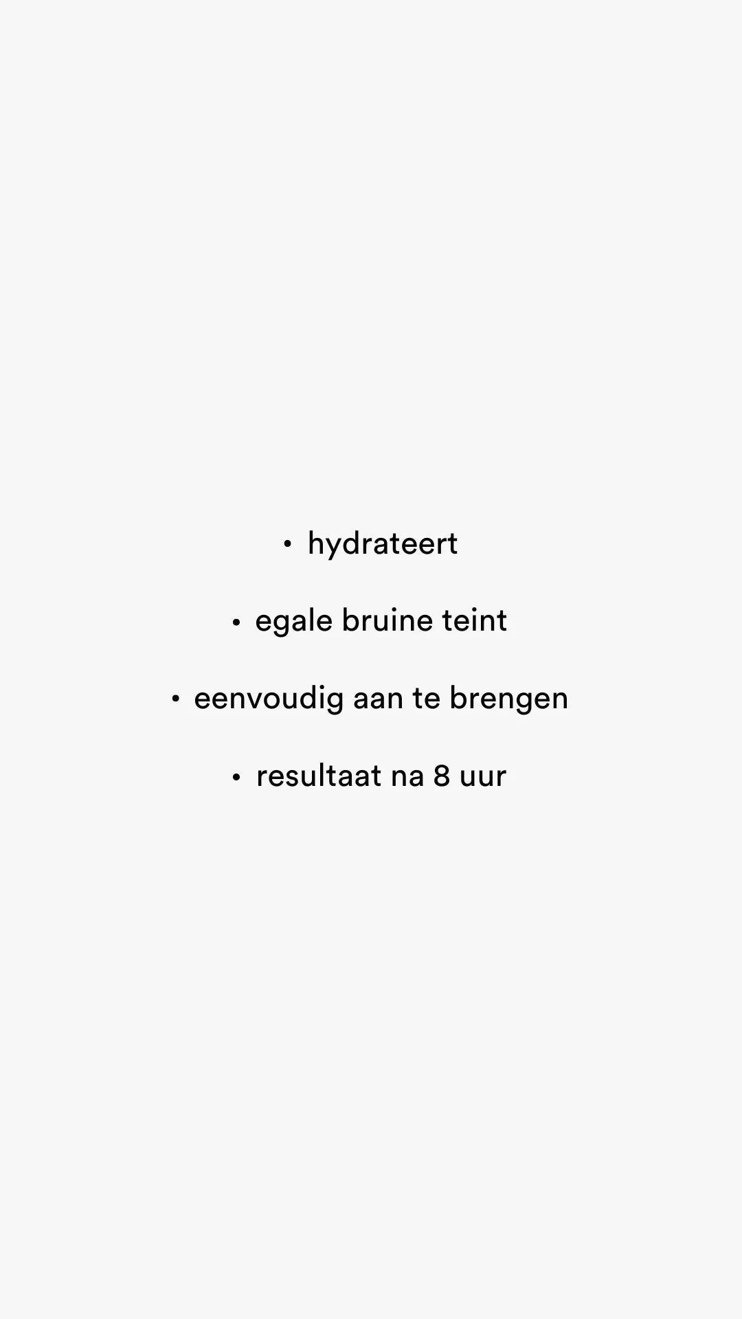 Zelfbruinende druppels - 30 ml