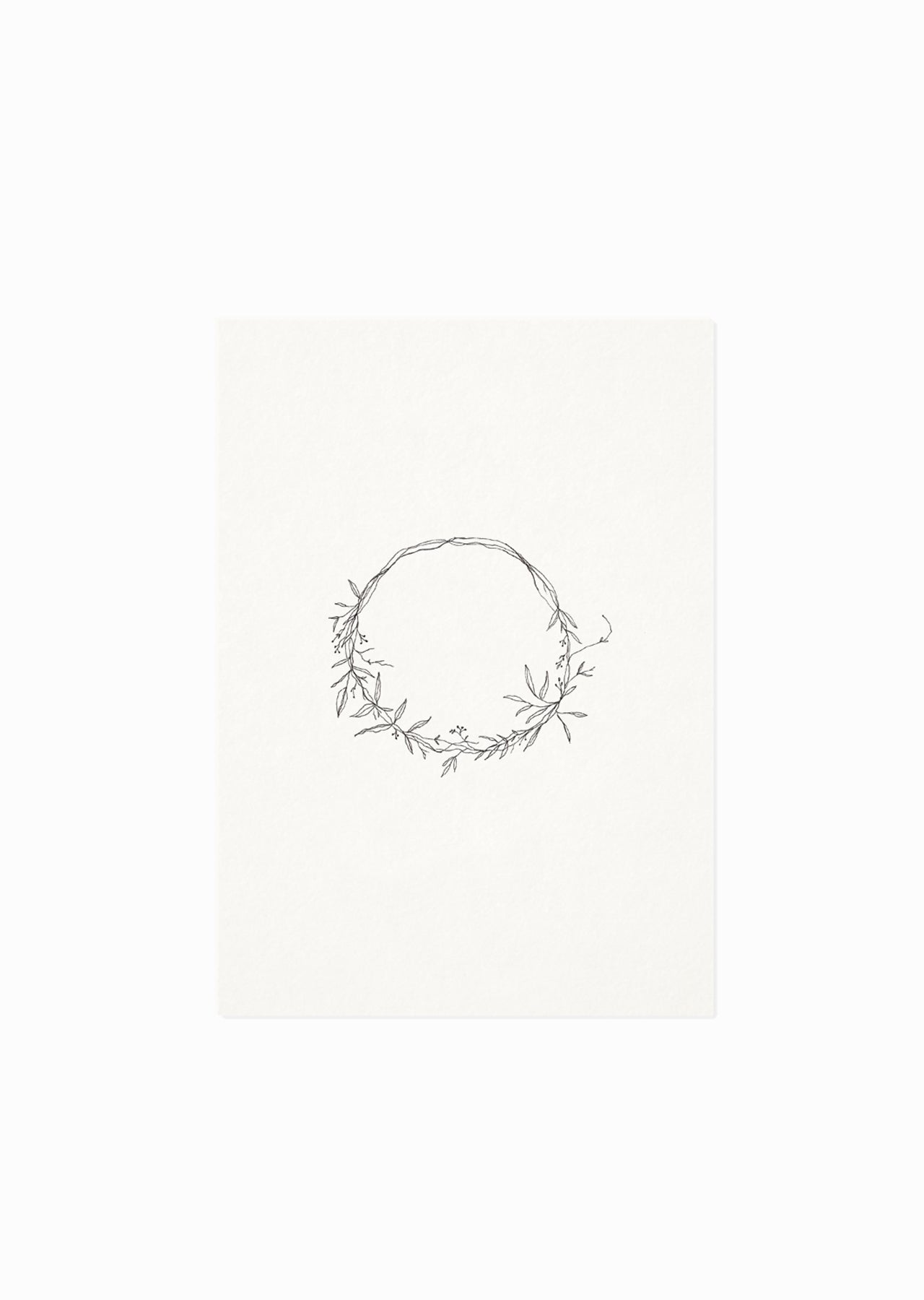 Postkaart 'Krans'
