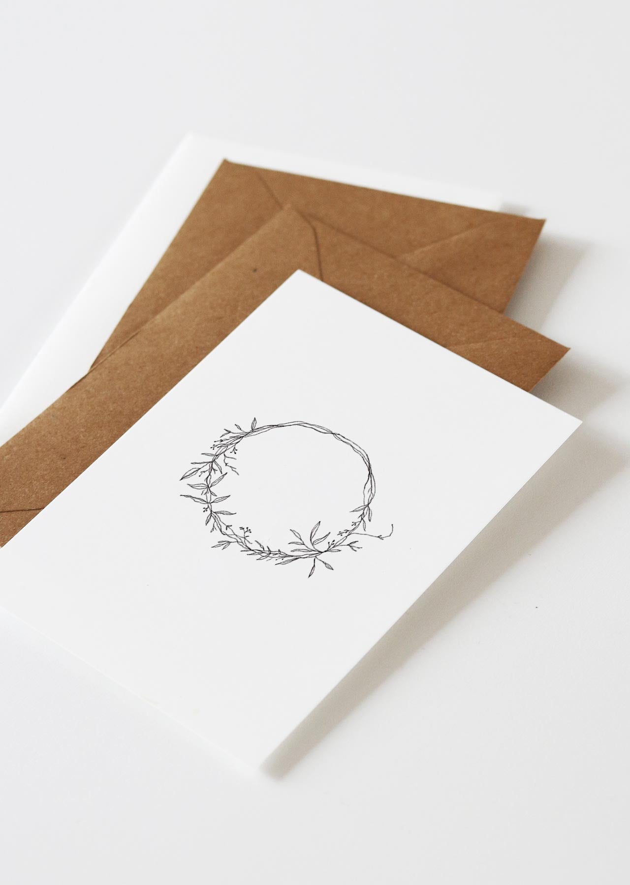 Postkaart 'Krans'
