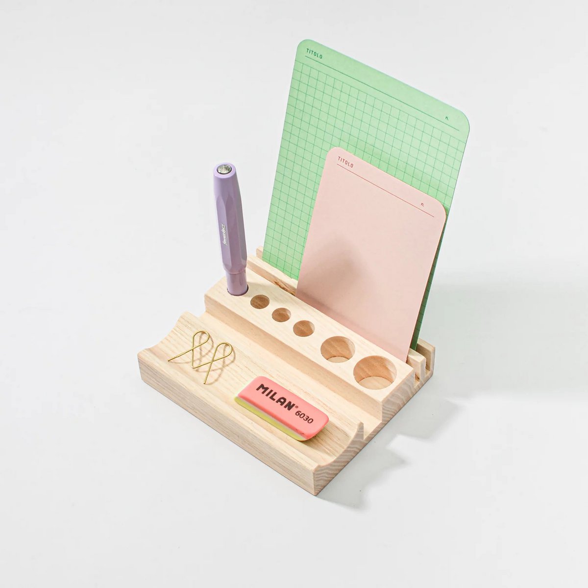Houten bureau-organizer (small of large)