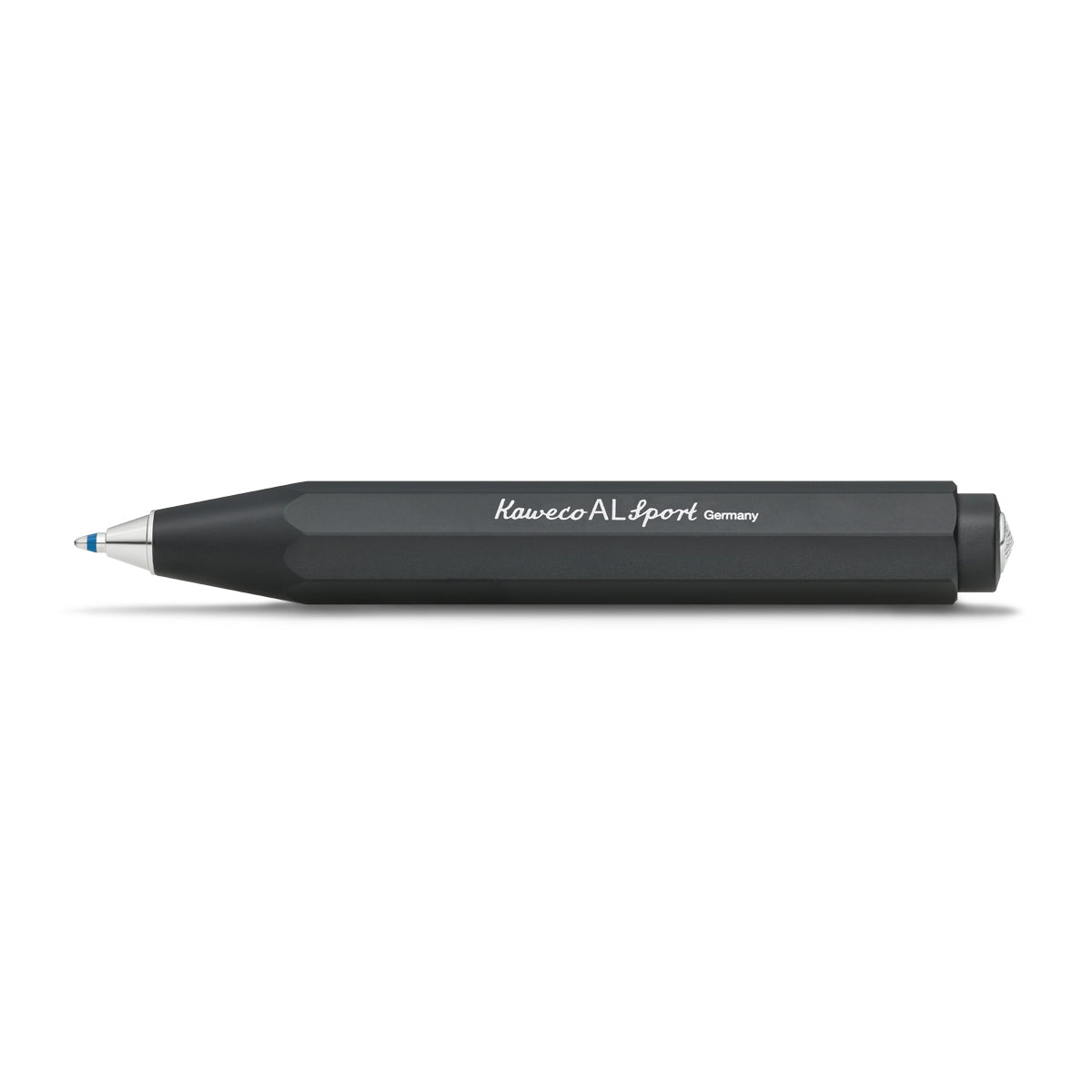 Balpen aluminium zwart - serie 'al sport'