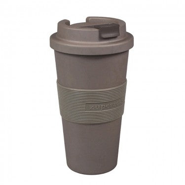 Koffiebeker to-go - 480ml - donkergrijs/bruin