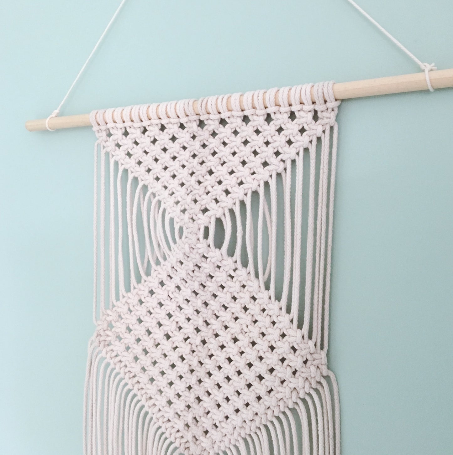 Wandmacraméhanger