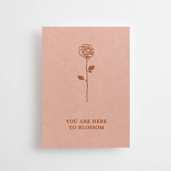 Minikaart 'Your are here tot blossom'