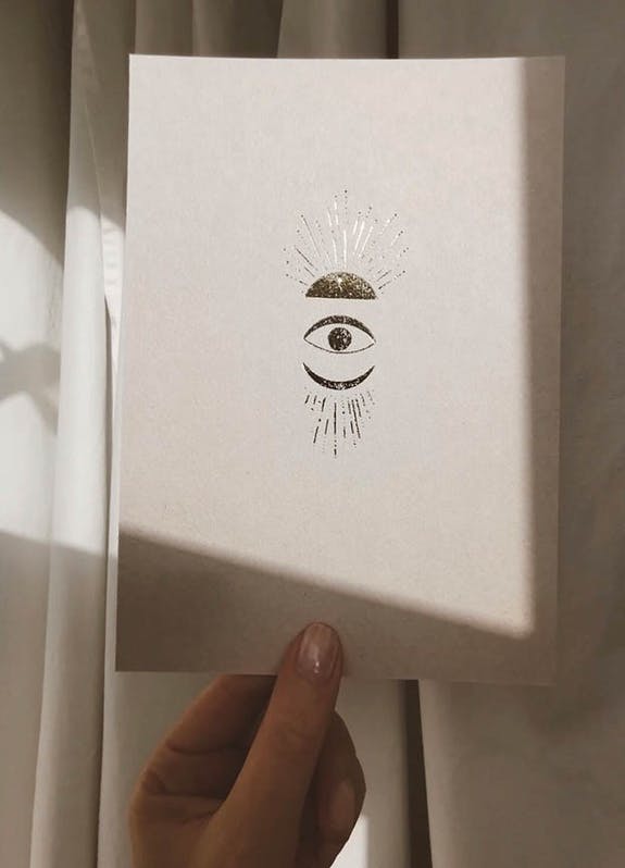 Prentkaart 'Celestal Soul' (14,8 x 21 cm) met envelop