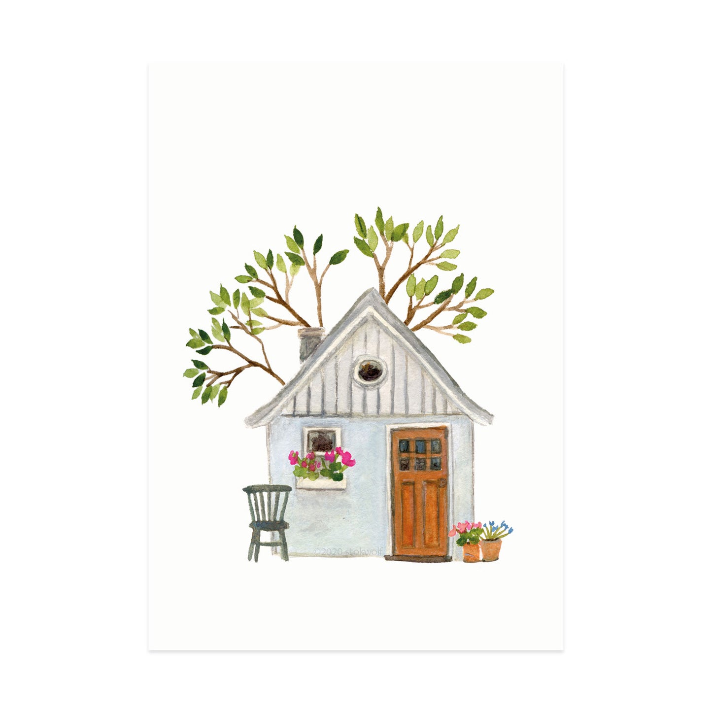 Minikaartje 'Thuis'