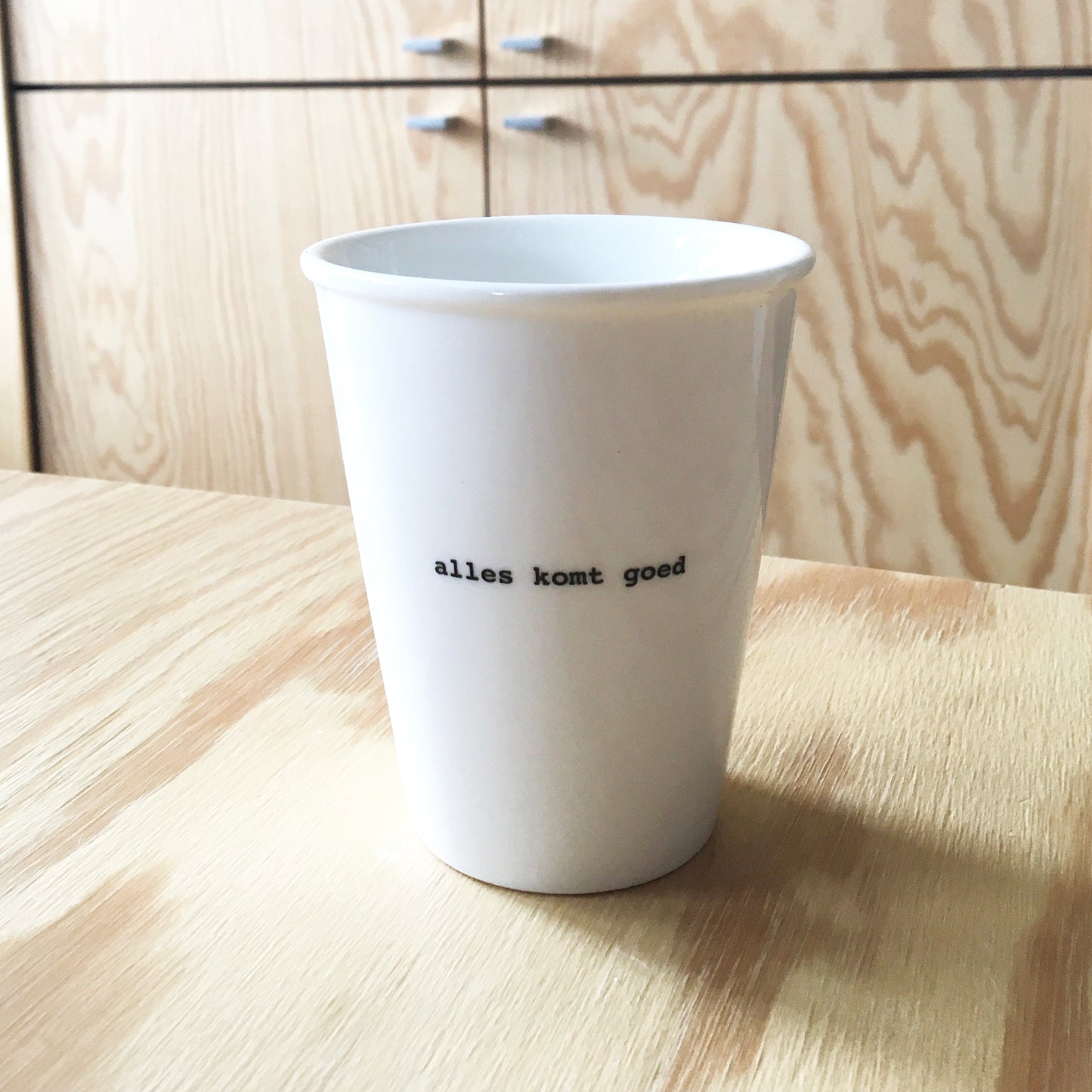 Beker 'Alles komt goed' - Helen B.